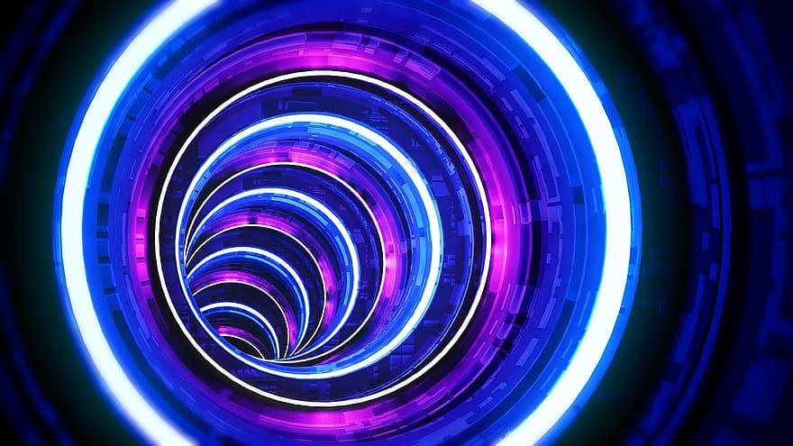 patró espiral, Fons fluorescent, Fons brillant, llums, art abstracte, resum, fons, teló de fons, patró, multicolor, futurista