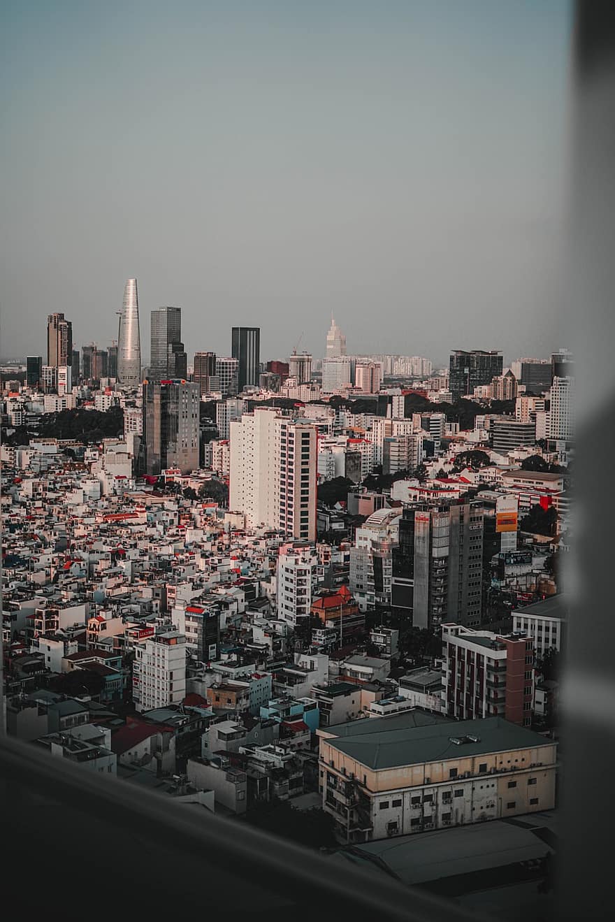 các tòa nhà, thành thị, thành phố, Hồ Chí Minh