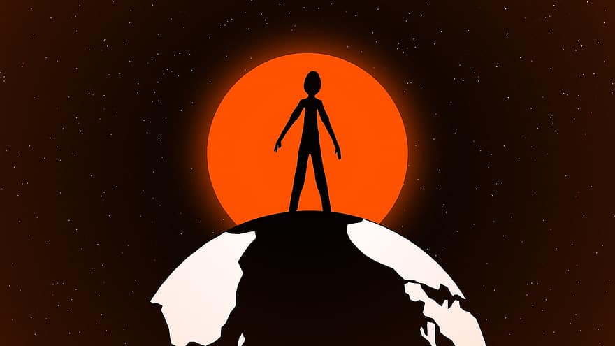 manusia, bumi, dunia, planet, orang-orang, globe, matahari, ruang, populasi, global