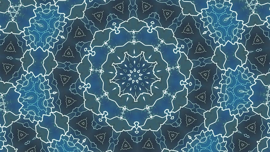 Mandala, Kaleidoskop, Vorlage, Ornament, Kreise, Linien, Hintergrund, abstrakt, Design, Kunst, mehrfarbig