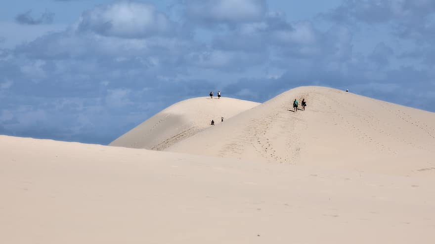 smėlis, kopos, dykuma, smėlio kopos, karšta, sausas, pobūdį