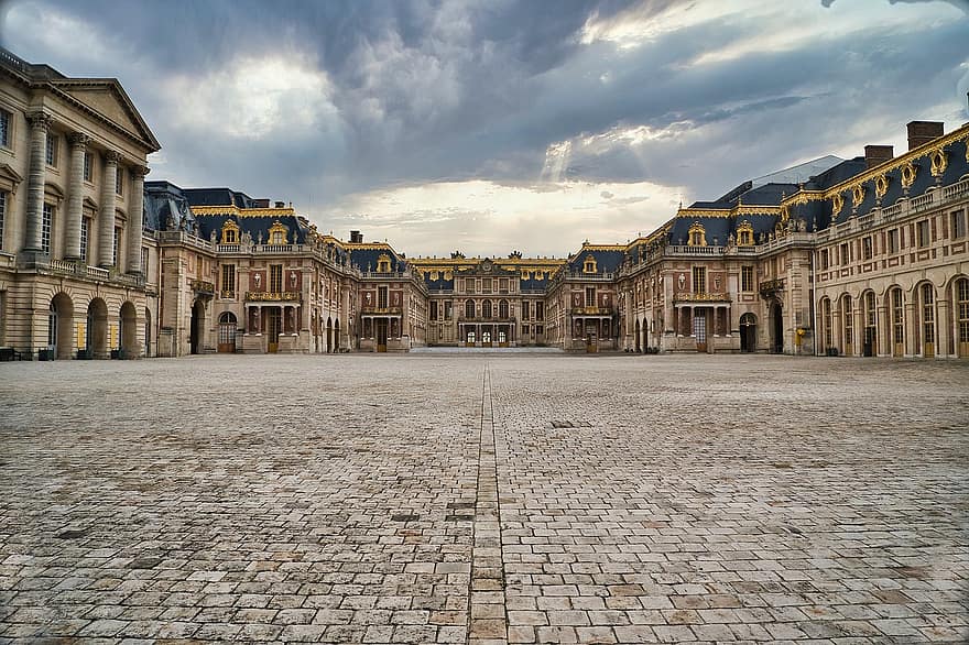 παλάτι των Versailles, κάστρο, αρχιτεκτονική, παλάτι, ιστορικός, τουριστικό αξιοθέατο, Βερσάλλιαι