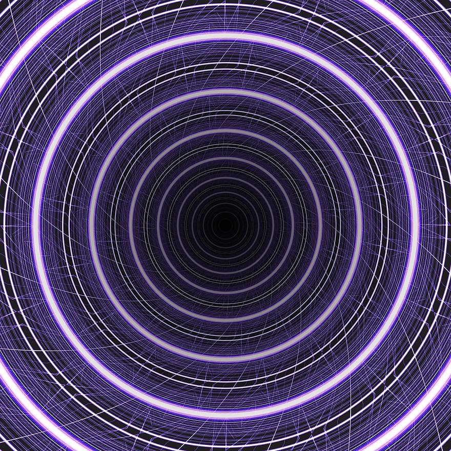 tunnel, lijn, stralen, licht, beweging, 3d, digitaal, perspectief, futuristische, Lila licht, Lilac Digital