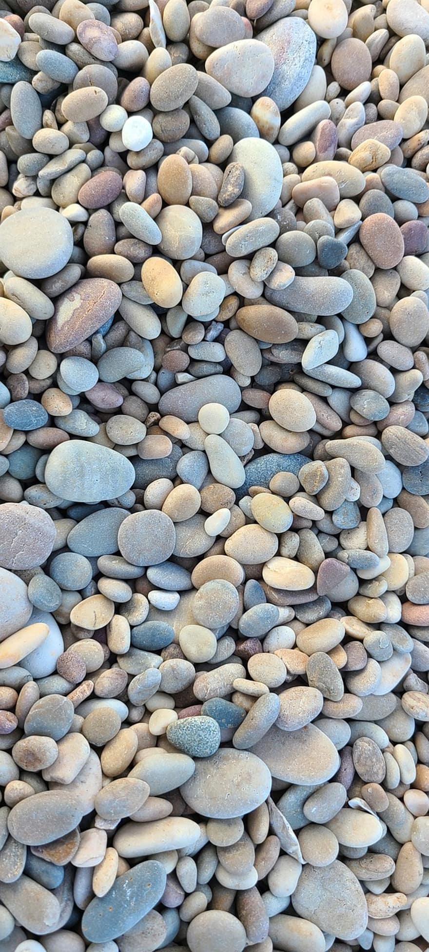 Kongdol-strand, kiezelstenen, Zuid-Korea, stenen, strand