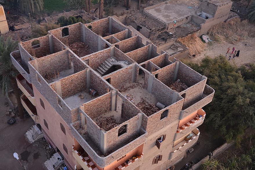 pastatas, struktūrą, Egiptas