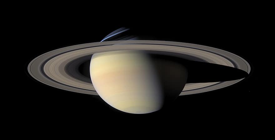 Planet, Saturn, Saturn's Rings, Solar System, Aurora, Rings, Hiimmelskoerper, Space, Universe, Cassini, Ring System