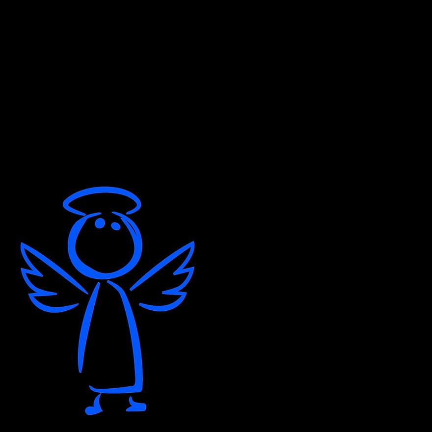 Ángel guardian, ángel, figura