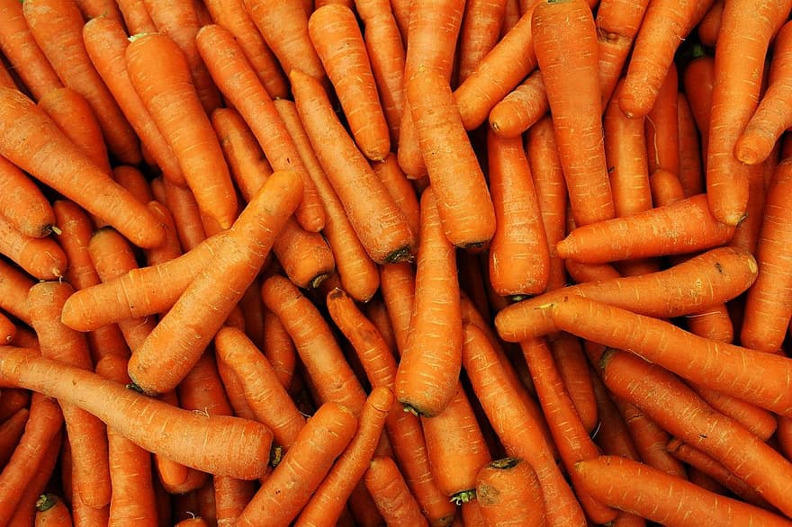 marchewka, marchew, Tło marchewki, zdrowy, świeży, jedzenie, warzywo, tło, Pomarańczowy, wegetariański, organiczny