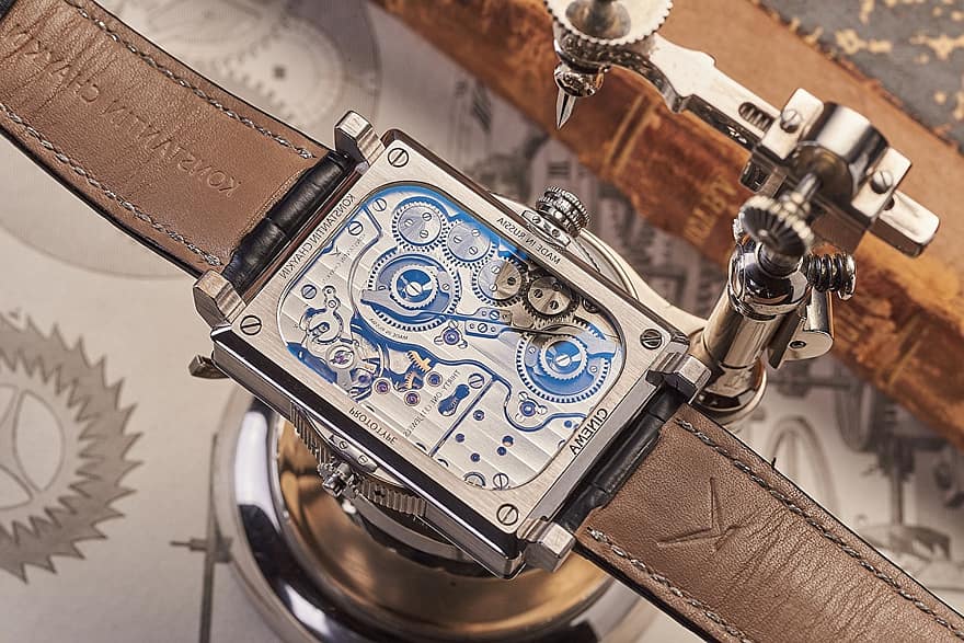 Konstantin Chaykin, chế tạo đồng hồ, đồng hồ đeo tay, đồng hồ