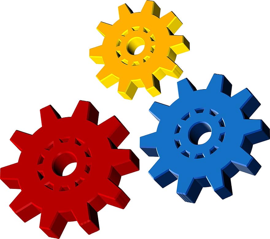 Gears, Function, Together, Interaction, Drive, Team