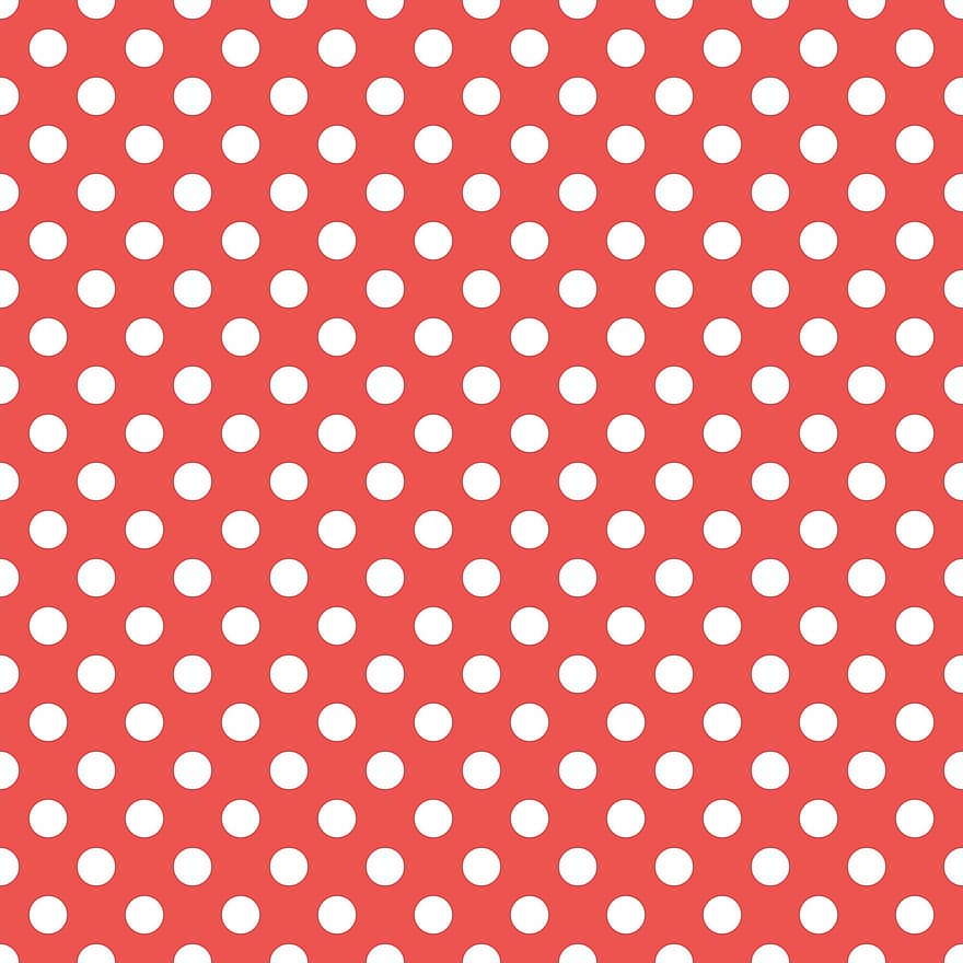 Polka Dots, Pattern, Polka, Dot, Circle, Retro, Seamless, Scrapbooking, Spot, Textile, Dot Pattern