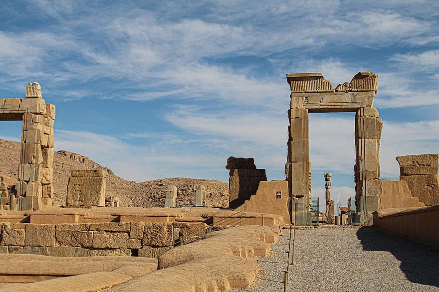 Иран, шираз, Персеполис, Персия, архитектура, известное место, история, археология, старые руины, древний, культуры