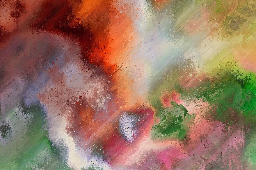 Abstract, Painted, Background, Art, Color, Colorful, Des, Design