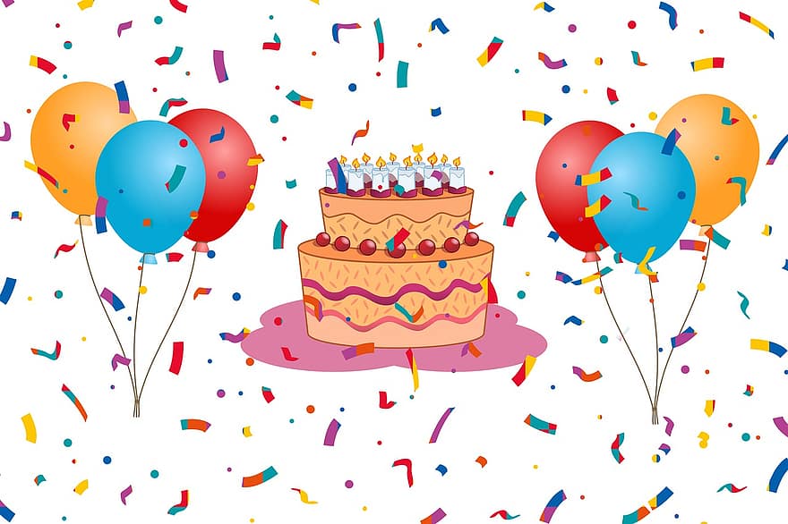 ulang tahun, perayaan, senang, pesta, menyenangkan, kegembiraan, balon