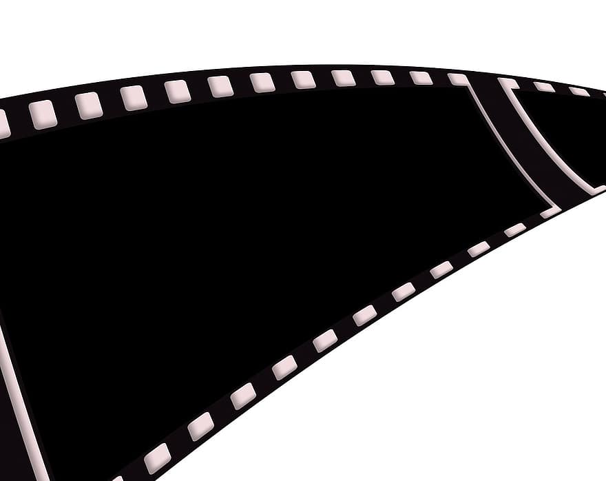 film, filmový pás, Černá, fotografie, video, analogový, záznam, obraz, hlavičkový papír, design, diapozitiv