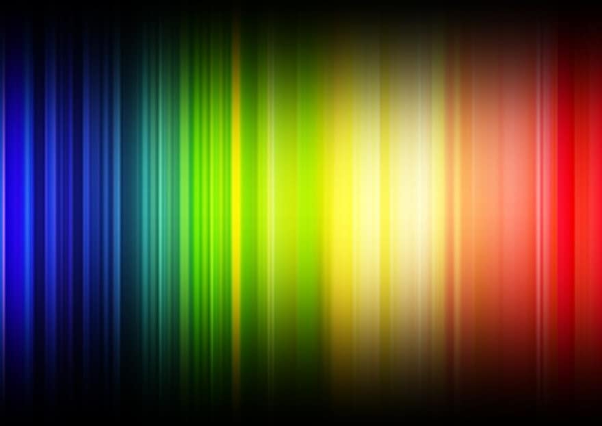 Linee, colori dell'arcobaleno, spettro, colore, colorato, sfondo, estetica, estetico, creativo
