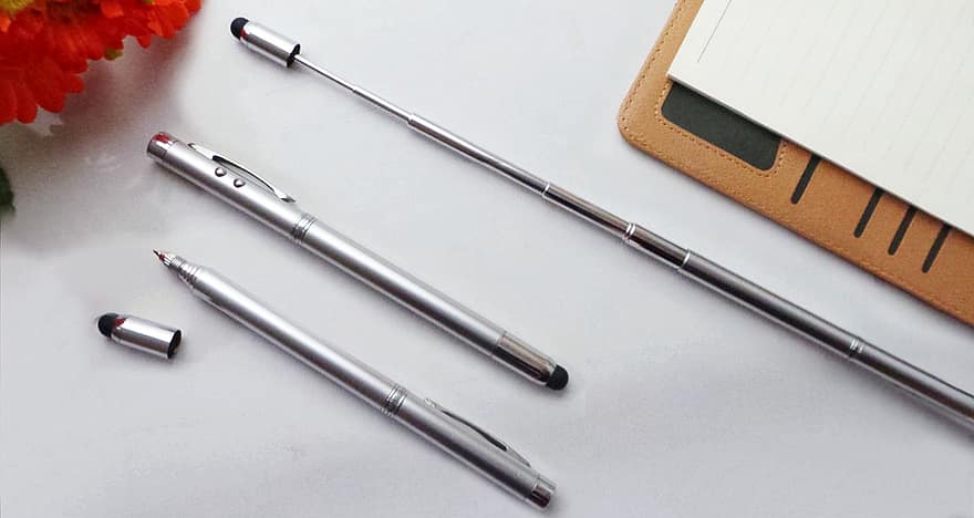 papelaria, caneta, ferramenta, personalizadas, metal, mercadoria