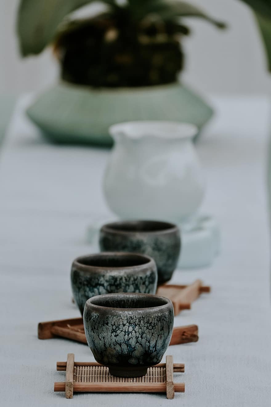 tējas ceremonija, tējas krūze, tējas komplekts, tējas māksla, Ķīna
