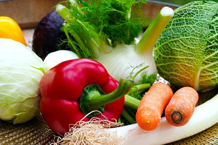 ผัก, ก่อ, ผักปลอดสารพิษ, ความสด, อาหาร, แครอท, รับประทานอาหารเพื่อสุขภาพ, อาหารมังสวิรัต, อินทรีย์, สีเขียว, ใบไม้