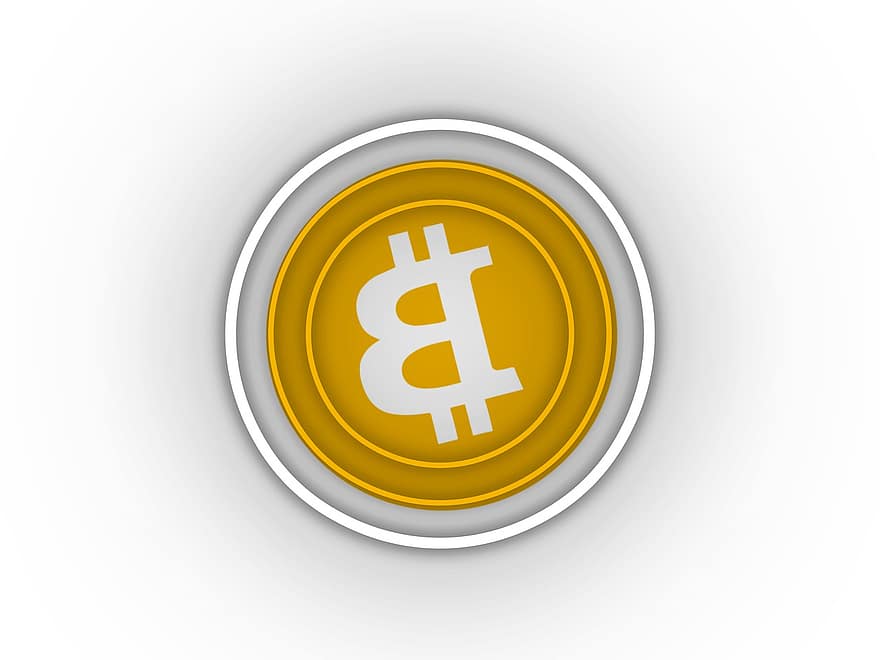 Bitcoin, BTC, cryptocurrency, crypto, érme, valuta, pénz, pénzügy, blockchain, szimbólum, banki
