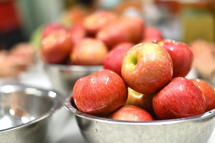 яблука, фрукти, їжа, свіжий, здоровий, стиглий, органічні, солодкий