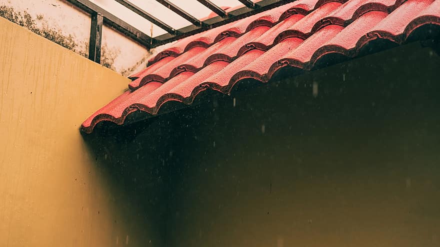 mái nhà, mưa, bóng râm, sự bảo vệ, che