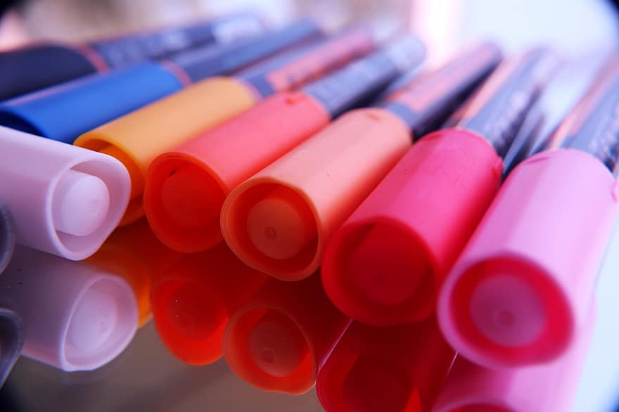 Felt Pens, Office, Stationary, Felt Pen Art, Felt Markers, Highlighter, Felter, Felt Tips, Flair Pens, Best-felt Tip Pen, Colored Pens