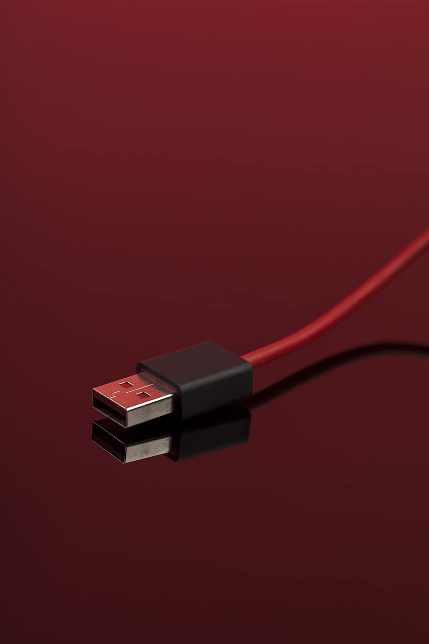 전화 커넥터, USB 커넥터, USB 케이블