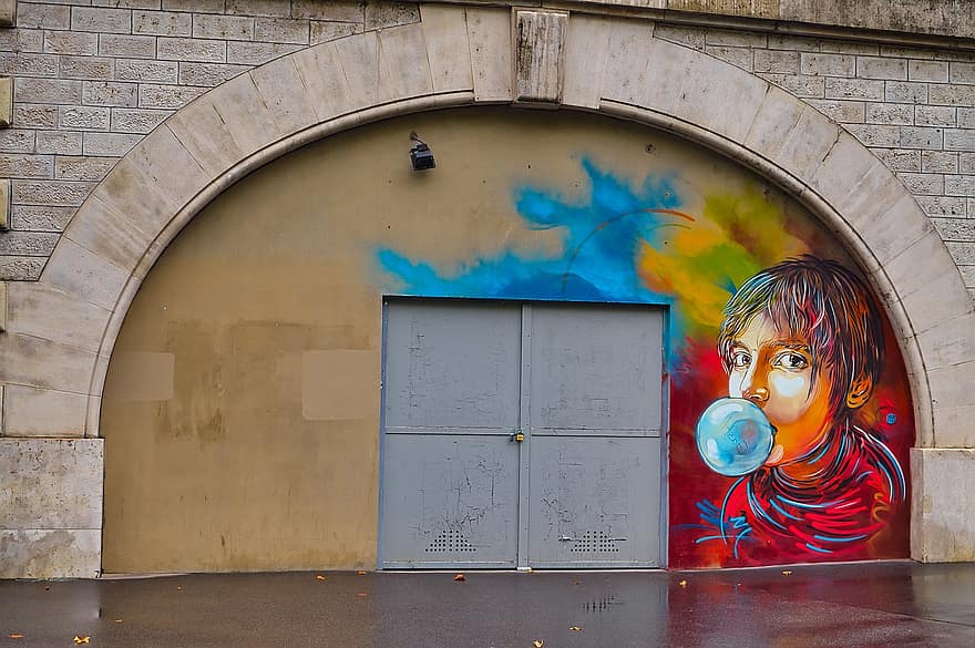 graffiti, art, La peinture, mur
