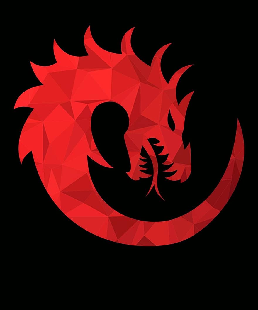 κόκκινος δράκος, Δράκοι της Φωτιάς, ουρά δράκου, γλώσσα του δράκου, δράκων, Μύθος του Δράκου, Dragon Mythological, Έτος του Δράκου, ζωδιακός κύκλος, Θρυλικό πλάσμα, πολυ