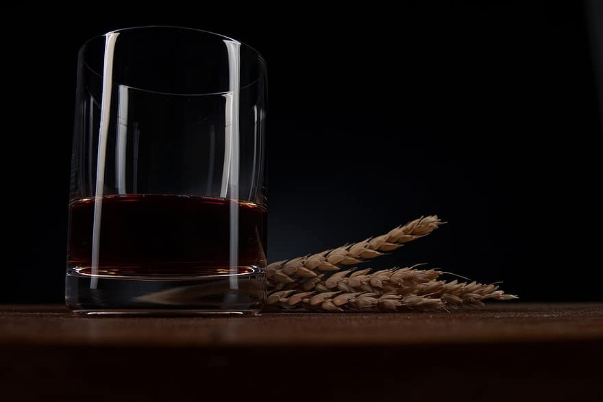 beure, whisky, begudes, schnapps, alcohol, escot, alcohòlic, vidre, gra