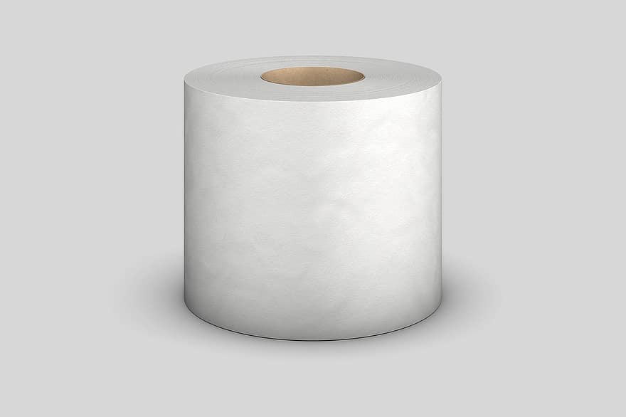 toaletní papír, hedvábný papír, hygiena, tkáň, válec
