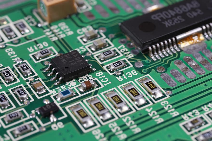 Mother Board, Electronic, Electronics, Computer, Board, Components, Chips, Tech, Technology, Main Board, Digital