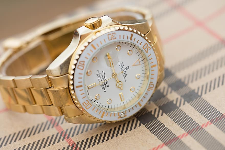 laikrodis, žiūrėti, laikas, Rolex, valandų, minučių, priedas, mada, dizaineris, Iš arti, metalo
