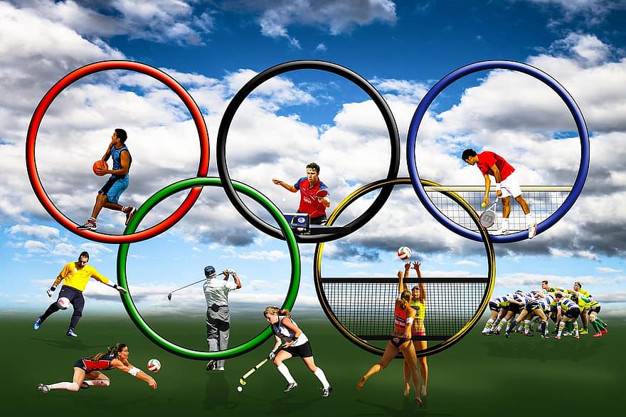 olimpia, Rio 2016, sport, Letnie Igrzyska Olimpijskie 2016, zawody, pierścienie, dyscyplina, olimpiada, tenis ziemny, tenis stołowy, piłka nożna