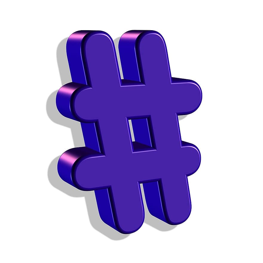 hashtag, hachee, label, sociaal, media, internet, communicatie, netwerk, symbool, web, teken