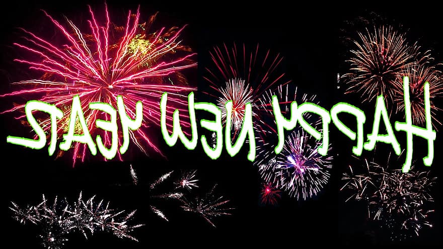 New Year's Eve, Party, Celebrate, Annual Financial Statements, New Year's Day, Sylvester, Midnight, Fireworks, Abstract, Background, Backgrounds
