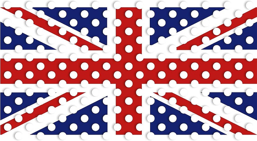깃발, 세계 플래그, 왕국, 상징, 국가, 여행, 영국, 영국의, 영국 국기, 유니온 잭, 물방울 무늬