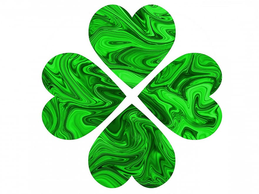 Swirly, извращенный, сердце, Валентин, День святого Валентина, любить, зеленый