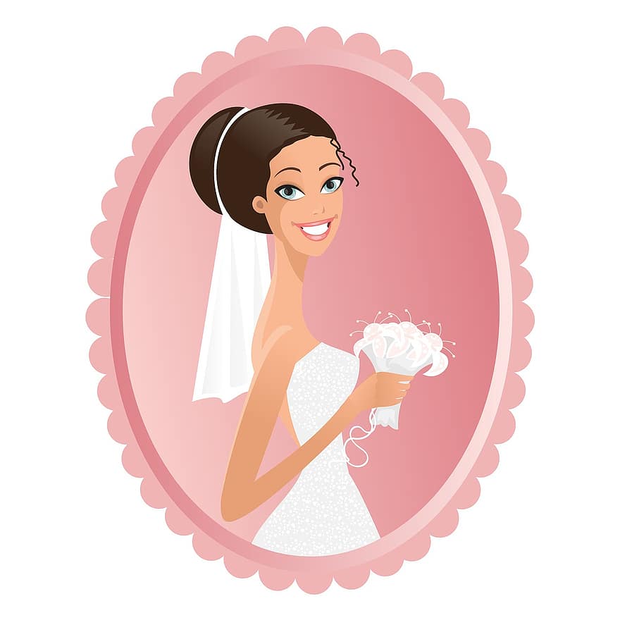 невеста, платье, девушка, белое платье, свадьба, счастье, цветы, букет, фата, любить, платье невесты