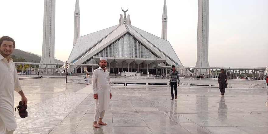 mosquée, faisal, Islamabad