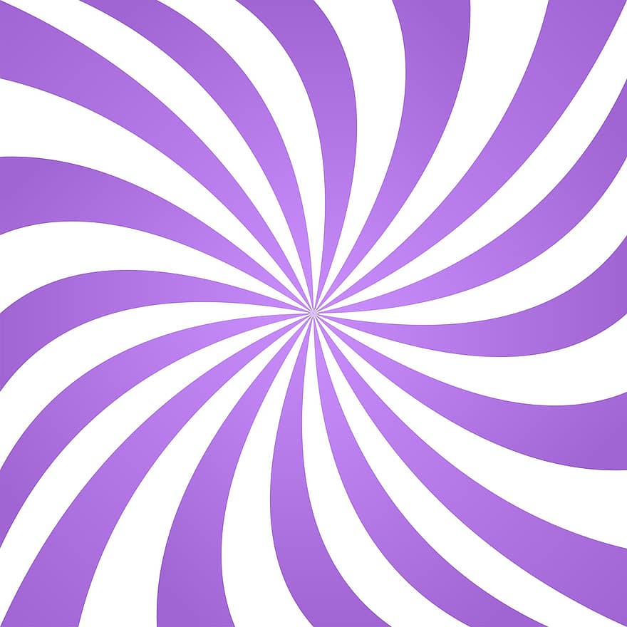 Lavender, Purple, Spiral, Background, Vortex, Ray, White, Swirl, Twirl, Curves, Curved