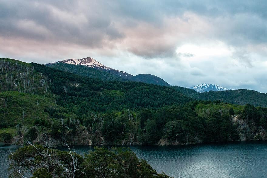 montañas, lago, viaje, naturaleza, exploración, Patagonia