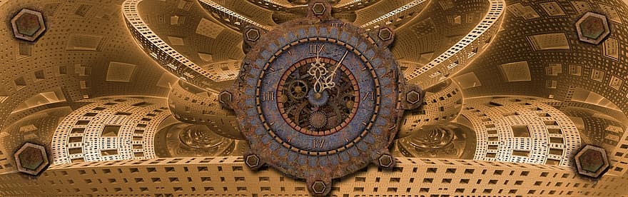 πανό, επί κεφαλής, ρολόι, χρόνος, Κεφαλίδα λογότυπου, αφηρημένη, αρχική σελίδα, πρότυπο