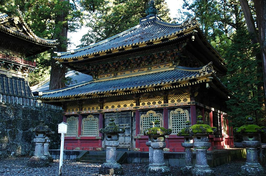 nikko, Japan, Nippo, religie, geestelijkheid, tempel, Boeddhisme, Boeddha, Japans, heiligdom, toerisme