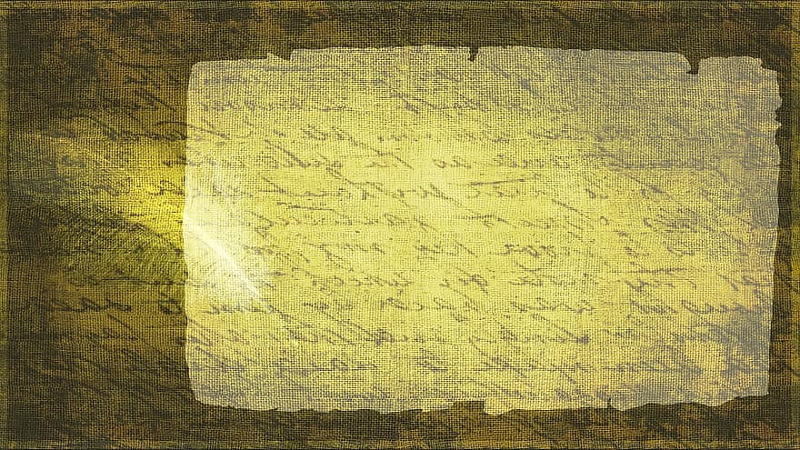 Stationery, Canvas, Image, Paper, Write, Letters, Feather, Background, Poem, Green, Brown