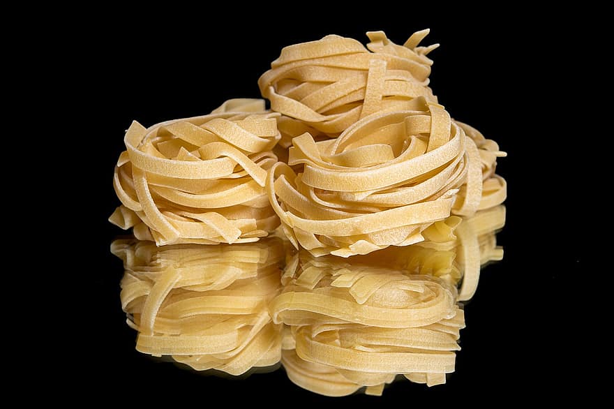 makaronai, spagečiai, užkandis, valgio, Italija, maisto, tagliatelle, sveika mityba, fettuccine, Iš arti, italų kultūra