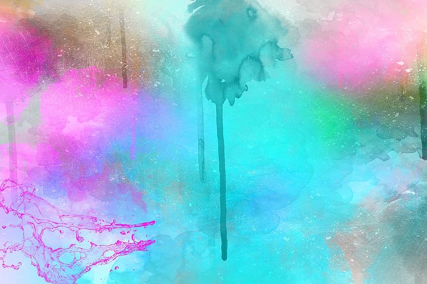 Background, Art, Abstract, Watercolor, Vintage, Colorful, Texture, Artistic, T-shirt, Design, Grungy