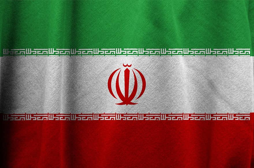 Иран, флаг, държава, символ, нация, национален, патриотизъм