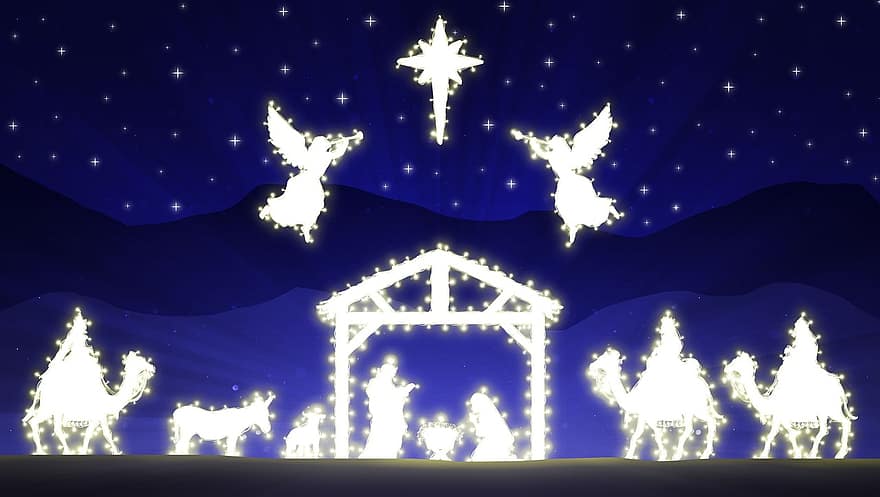 syntymä, Bethlehem, joulu, Jeesus, Kristus, Jumala, gospel, vauva, kaukalo, Maria, Joseph